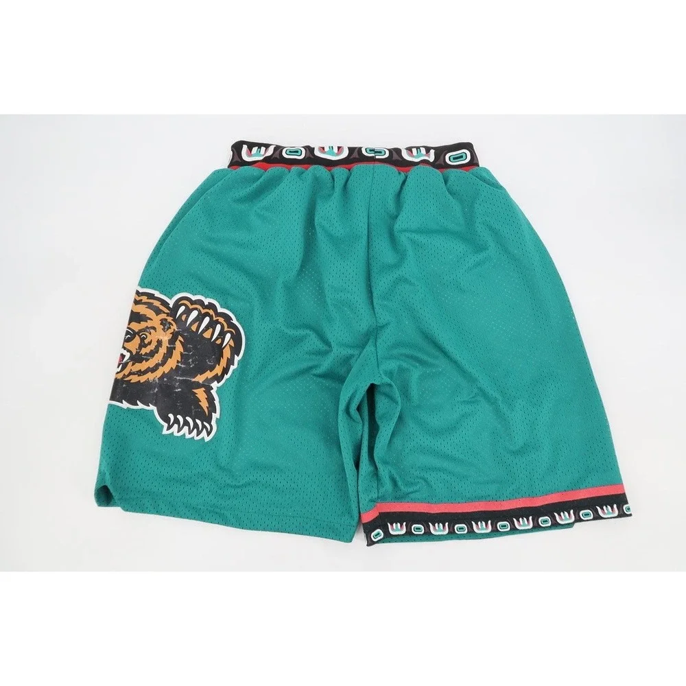 Adidas Memphis Grizzlies NBA Shorts Mens Large Teal‎ Swingman Basketball